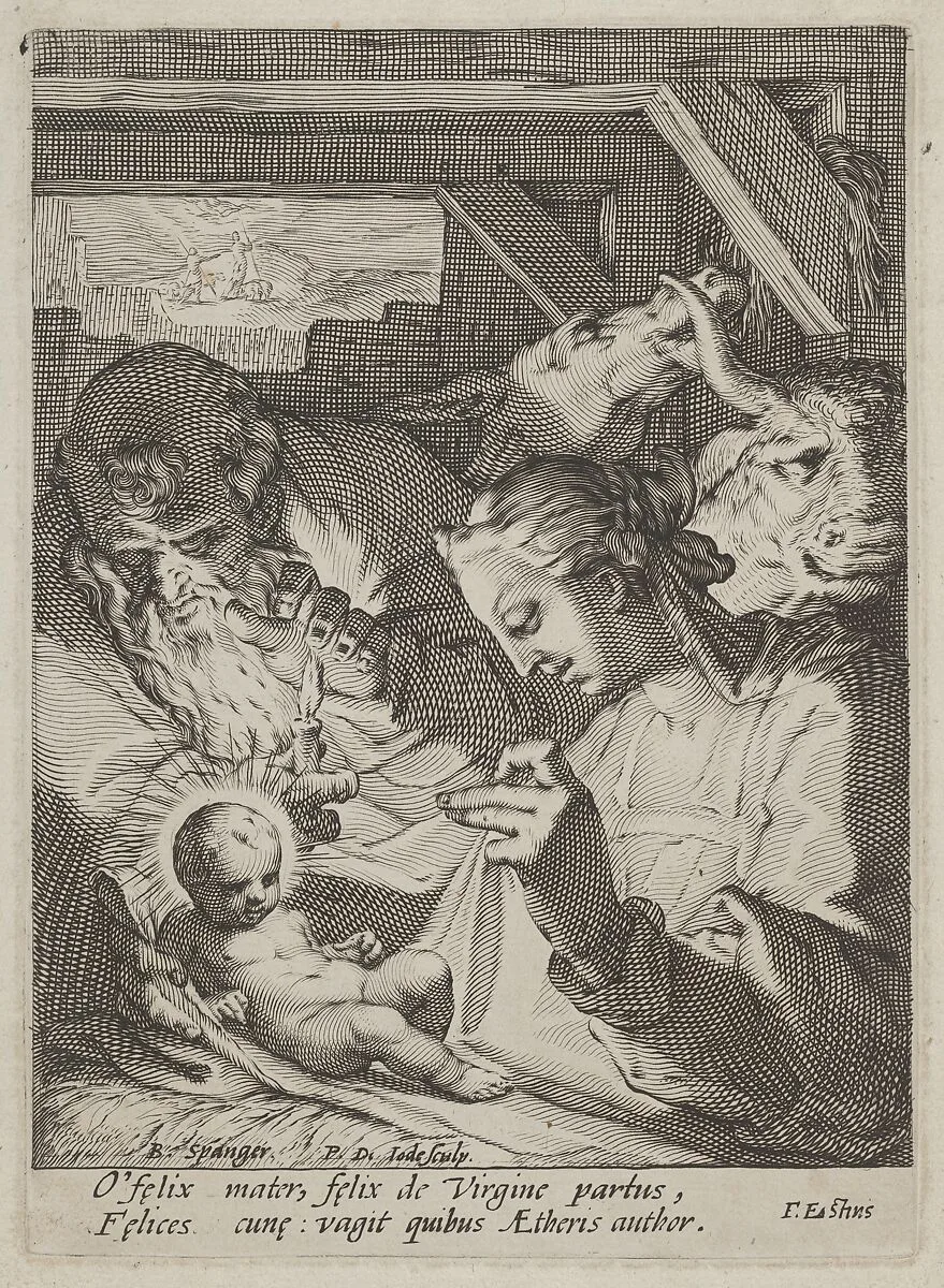 The Nativity — Pieter de Jode I|Bartholomeus Spranger