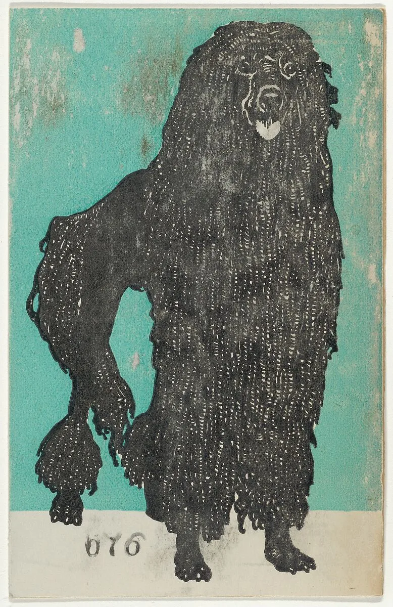 Poodle — Moriz Jung|Wiener Werkstätte