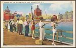 Fishing off the Million Dollar Pier. Atlantic City, N.J. — Unknown