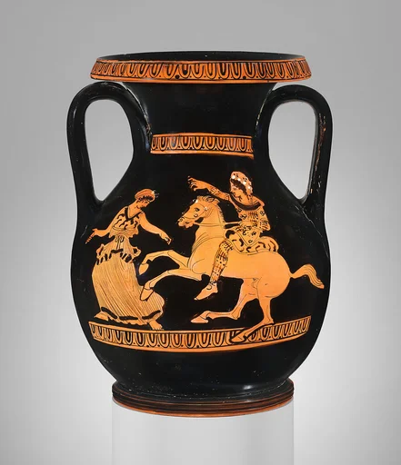 Terracotta pelike (wine jar)