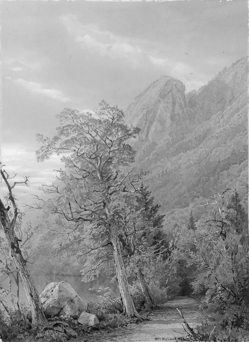 Eagle's Nest, Franconia Notch — William Trost Richards