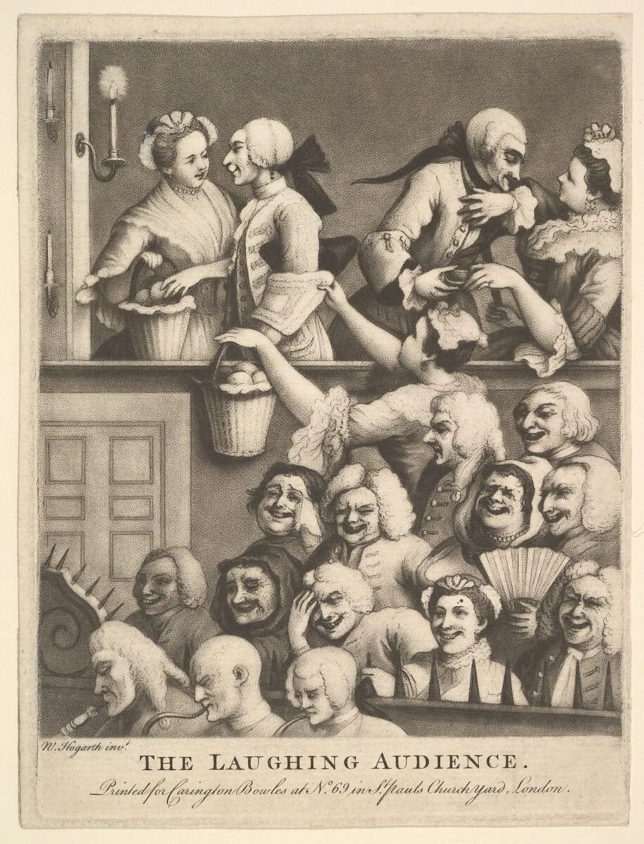 The Laughing Audience — Carington Bowles I|William Hogarth