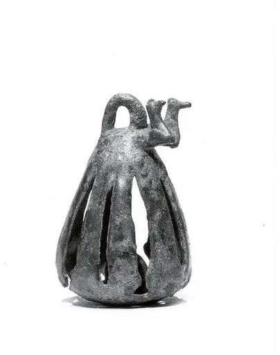 Openwork rattle bell