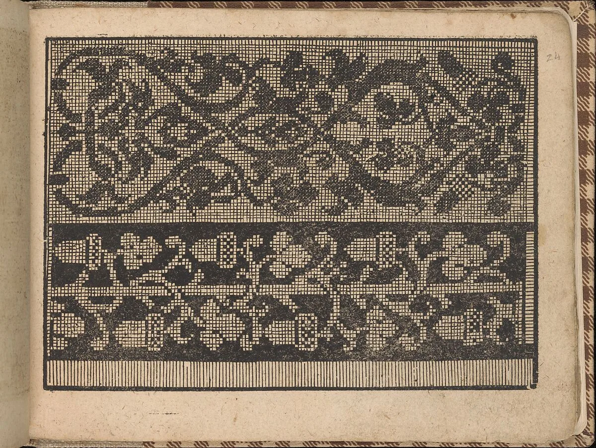 New Künstlichs Modelbuch (Page 24 recto) — Bernhard Jobin