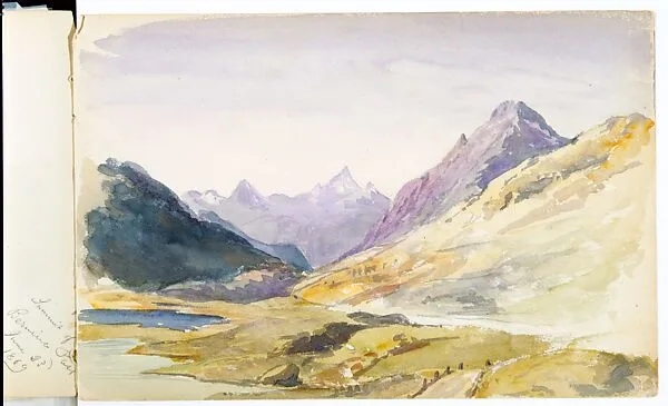 Switzerland 1869 Sketchbook — John Singer Sargent