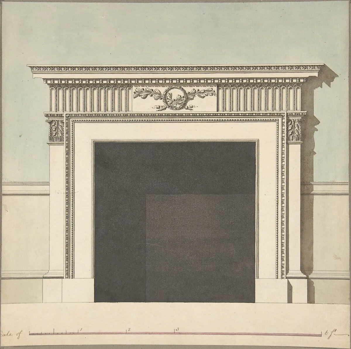 Design for a Chimneypiece — John Yenn