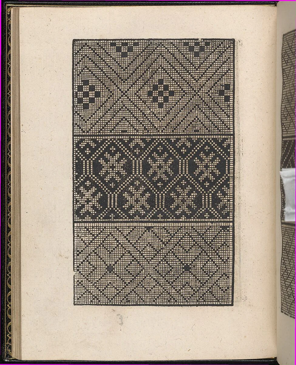 Page from Ein new kunstlich Modelbuch...(Page 28v) — Peter Quentel