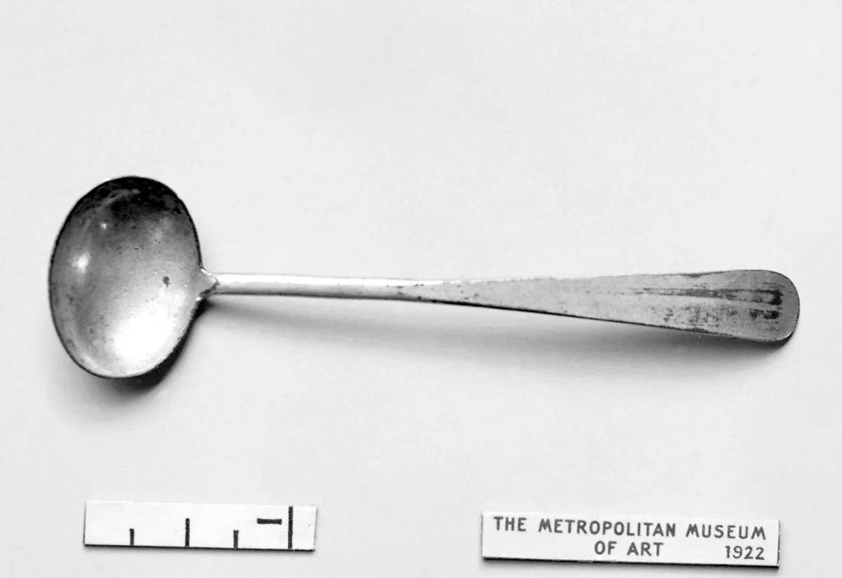 Salt spoon — Unknown