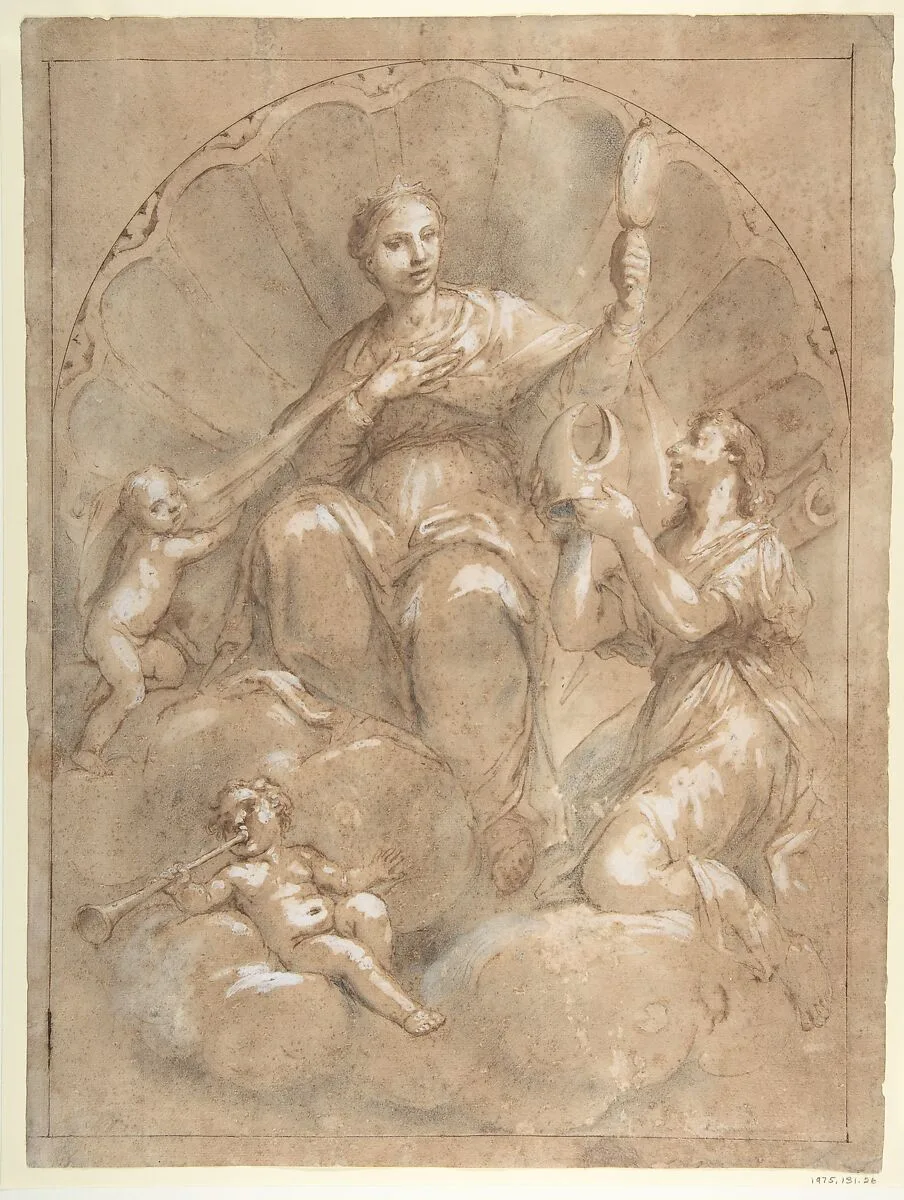 Allegorical Figure of Faith — Marcantonio Franceschini