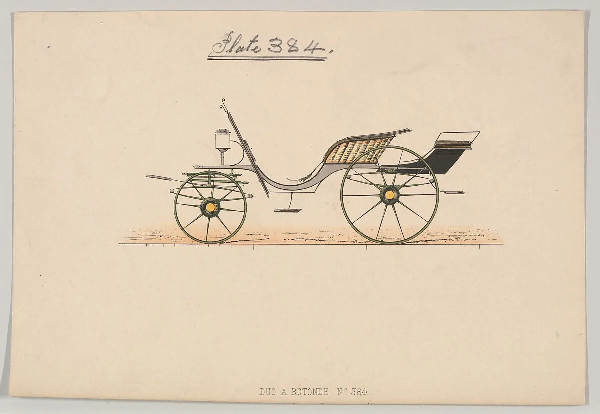 Phaeton or "Duc a Rotonde Plate 384" — Brewster & Co.