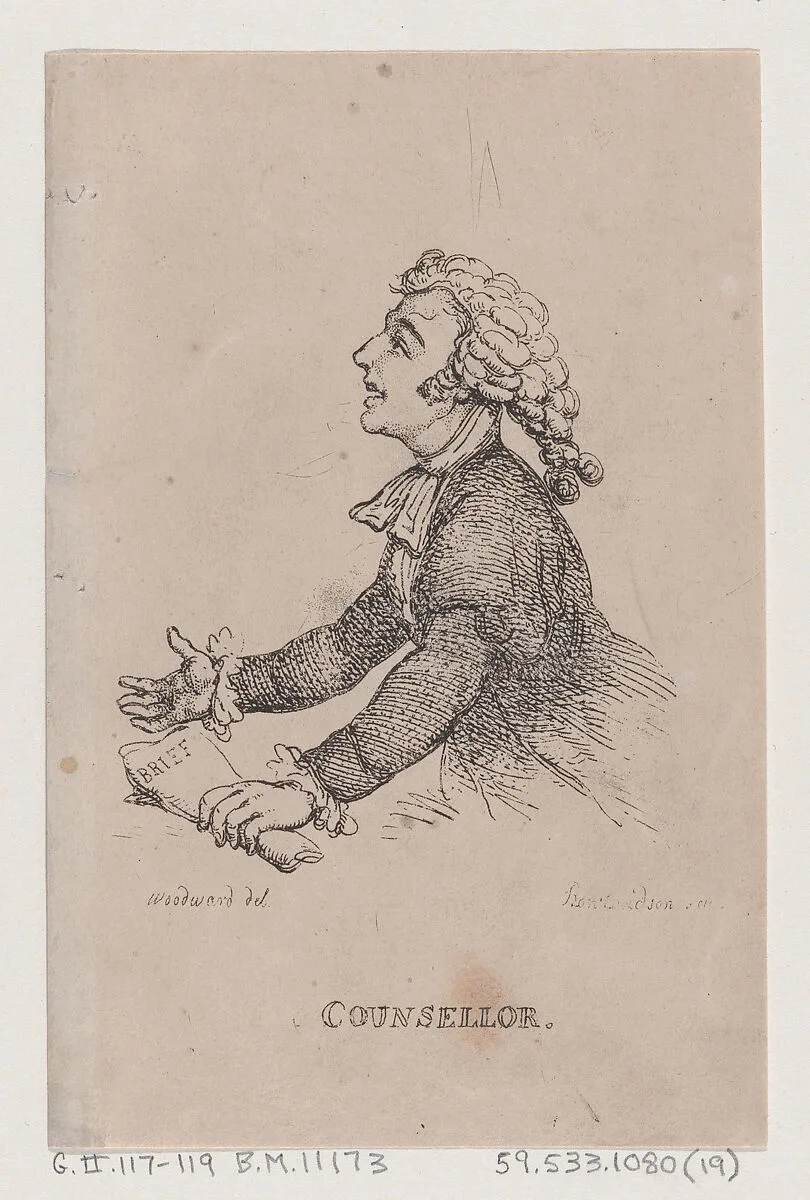 Counsellor — George Murgatroyd Woodward|Thomas Rowlandson