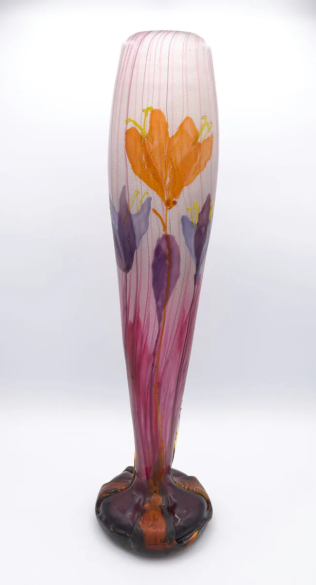 "Autumn Crocus" Vase — Emile Gallé|Établissements Gallé