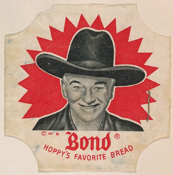 Hoppy's Favorite Bread, from the Bread End Labels series (D290) issued by Bond Bread — Bond Bread|Warner Bros