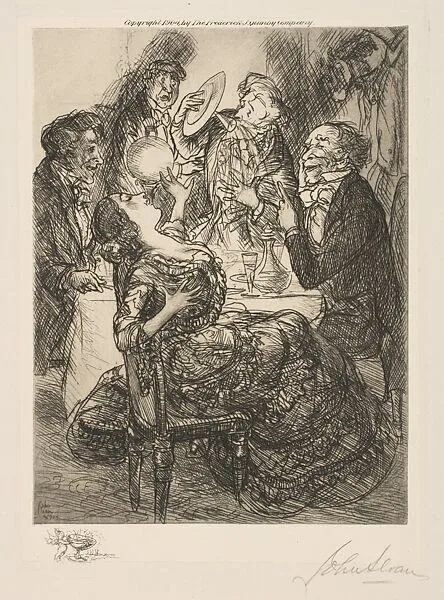 Ways of Drinking Champagne — John Sloan