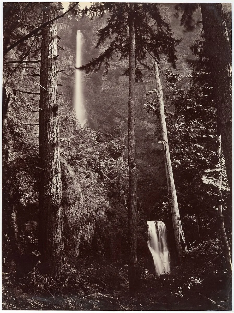Multnomah Falls, Oregon — Carleton E. Watkins