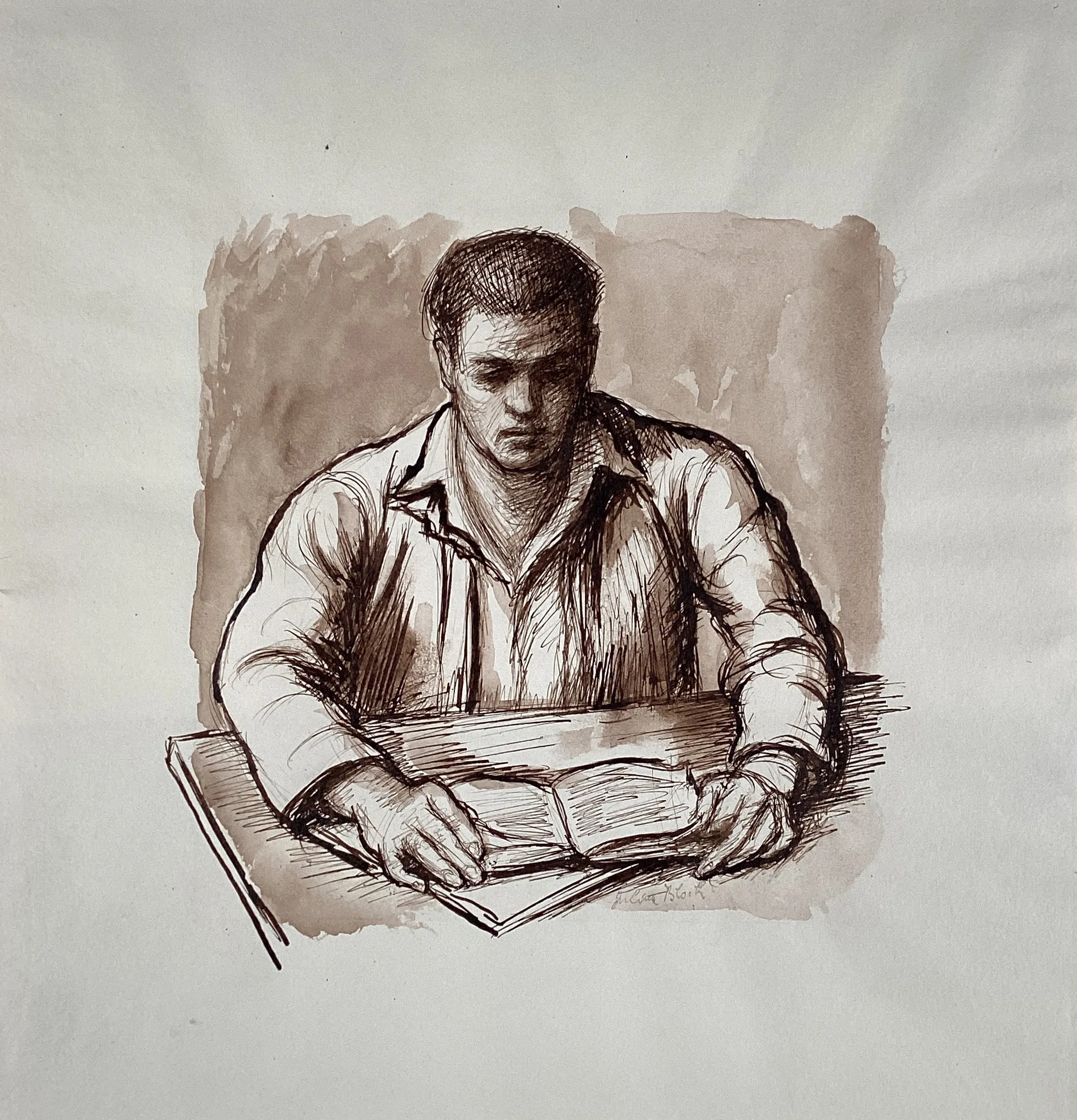 The Student — Julius Thiengen Bloch