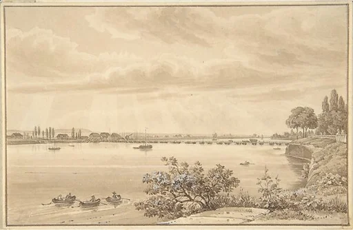 View from the shore