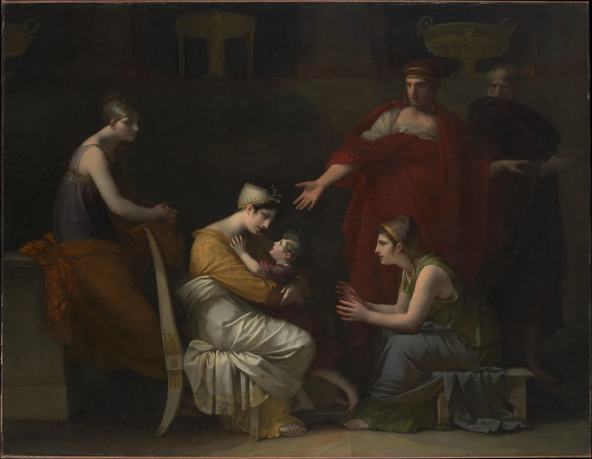 Andromache and Astyanax — Pierre Paul Prud'hon|Charles Pompée Le Boulanger de Boisfrémont