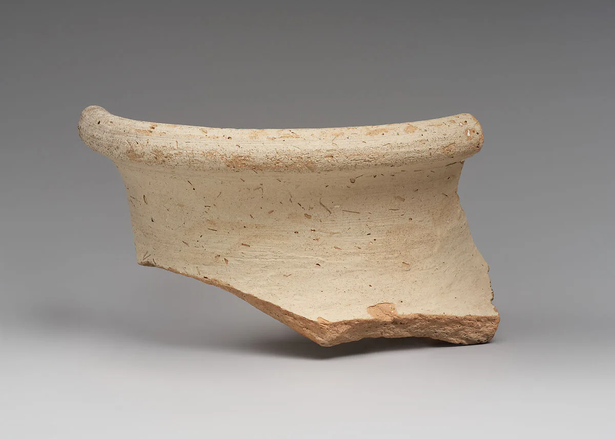 Jar rim sherd — Unknown