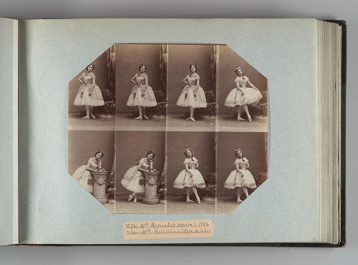 Mlle Moncelet; Mlle Rousseau — André-Adolphe-Eugène Disdéri
