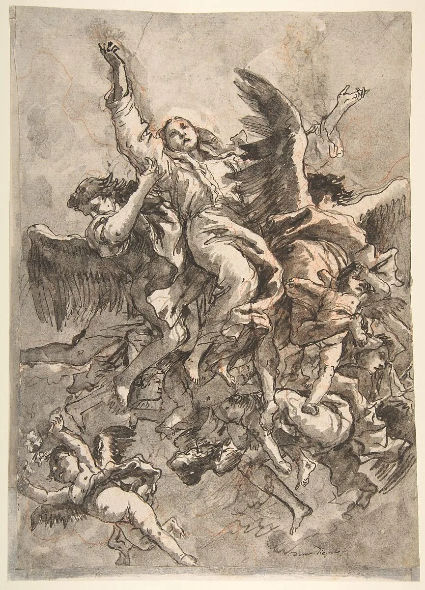 The Assumption of the Virgin — Giovanni Domenico Tiepolo