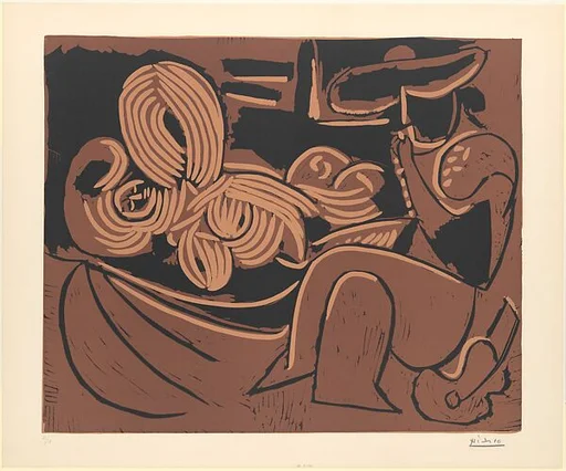 The Aubade with Sleeping Woman