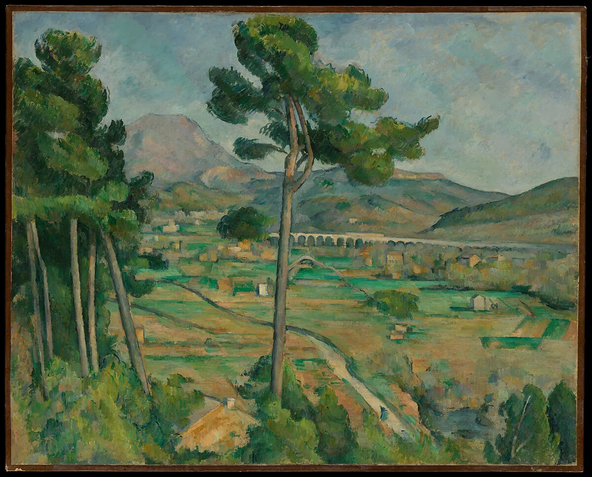 Mont Sainte-Victoire and the Viaduct of the Arc River Valley — Paul Cézanne