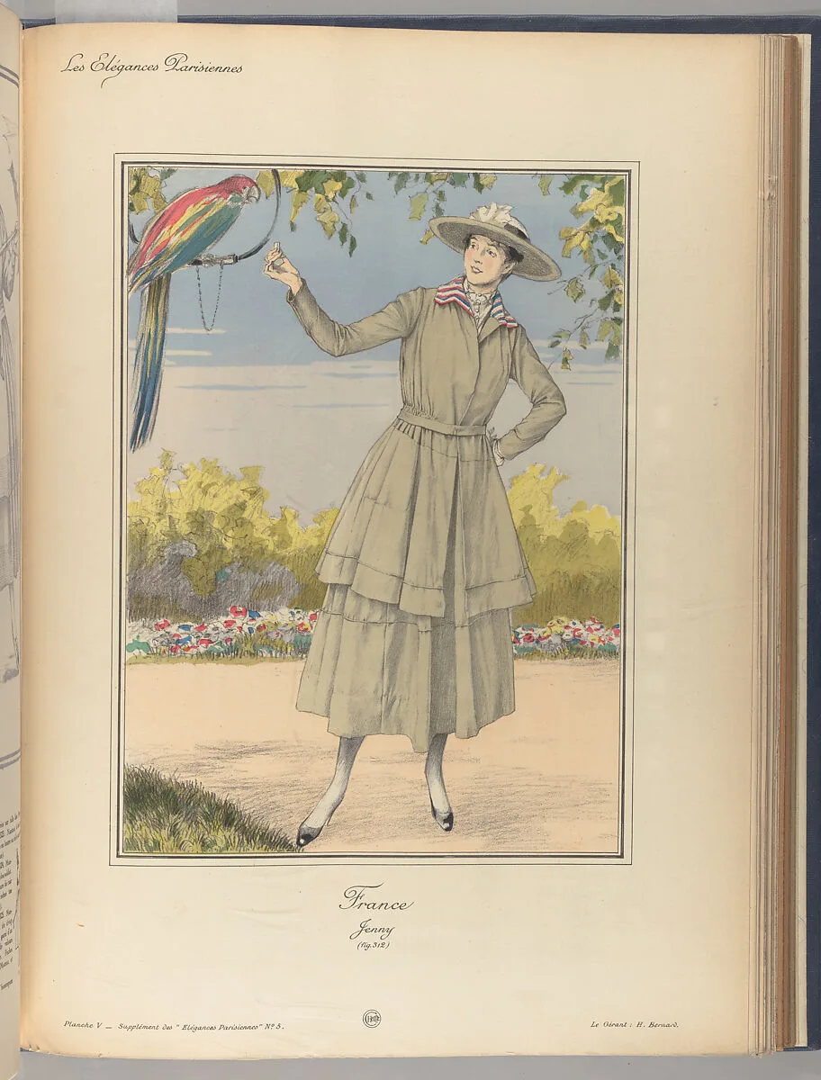 Les élégances Parisiennes : publication officielle des Industries francaises de la mode — Hachette