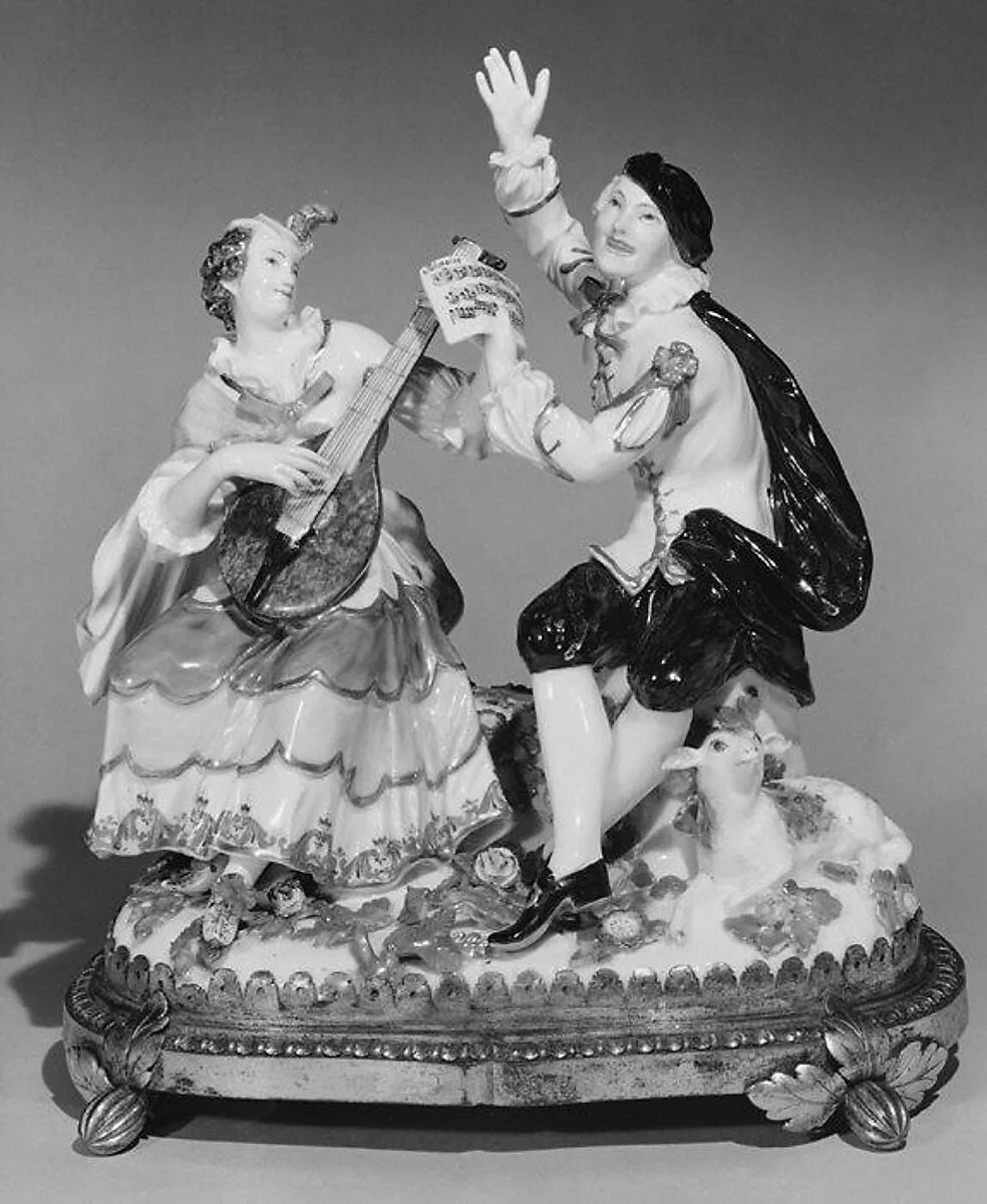 Shepherd musicians — Johann Joachim Kändler|Meissen Manufactory
