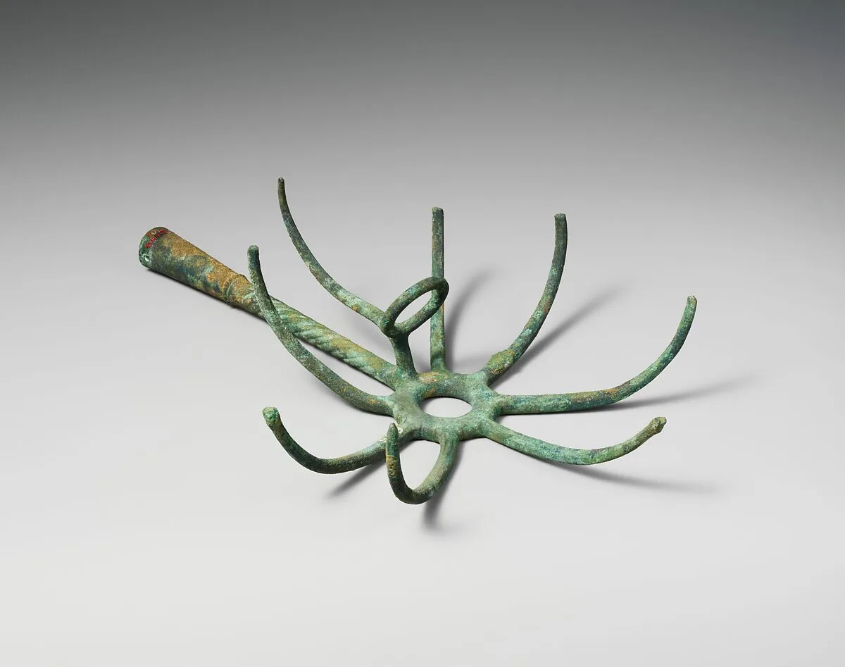 Bronze torch-holder — Unknown
