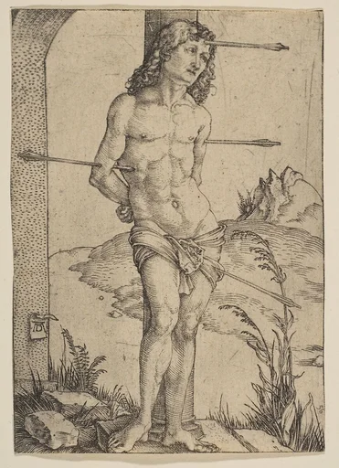 Saint Sebastian Bound to the Column