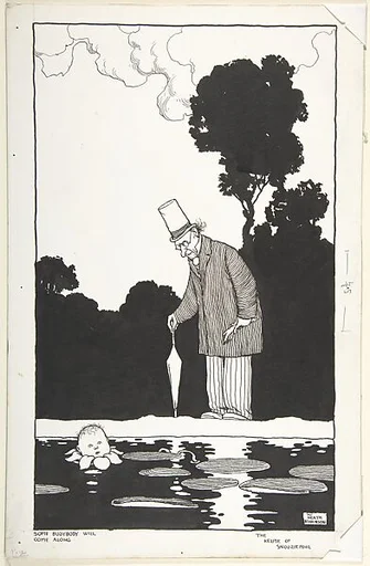 "Some Busybody Will Come Along" (for "The Kelpie of Snooziepool" in "Topsy-Turvy Tales")