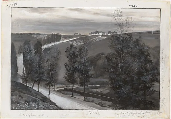 A Road in France — Arthur B. Davies