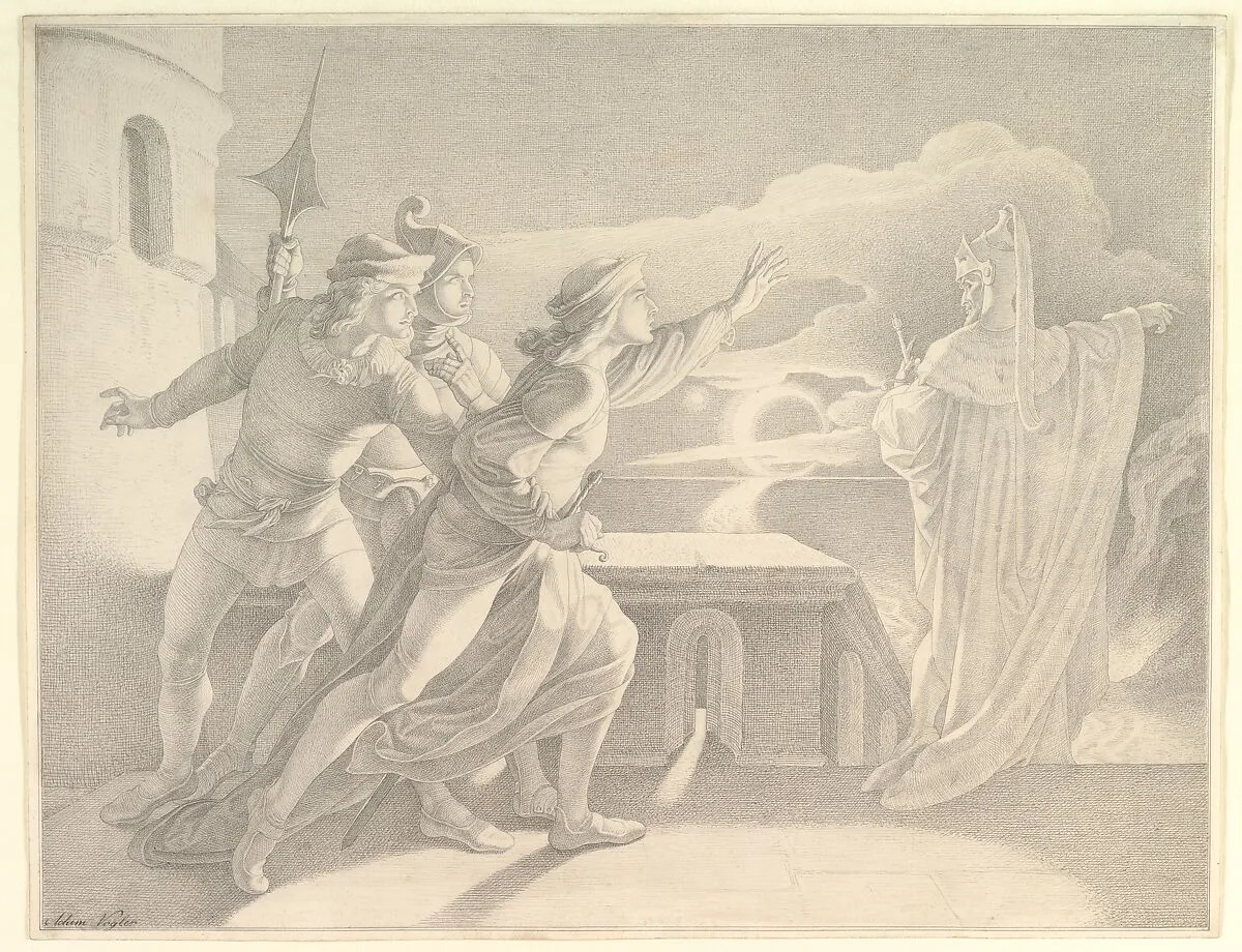 Hamlet and the Ghost of his Father — Adam Vogler|William Shakespeare