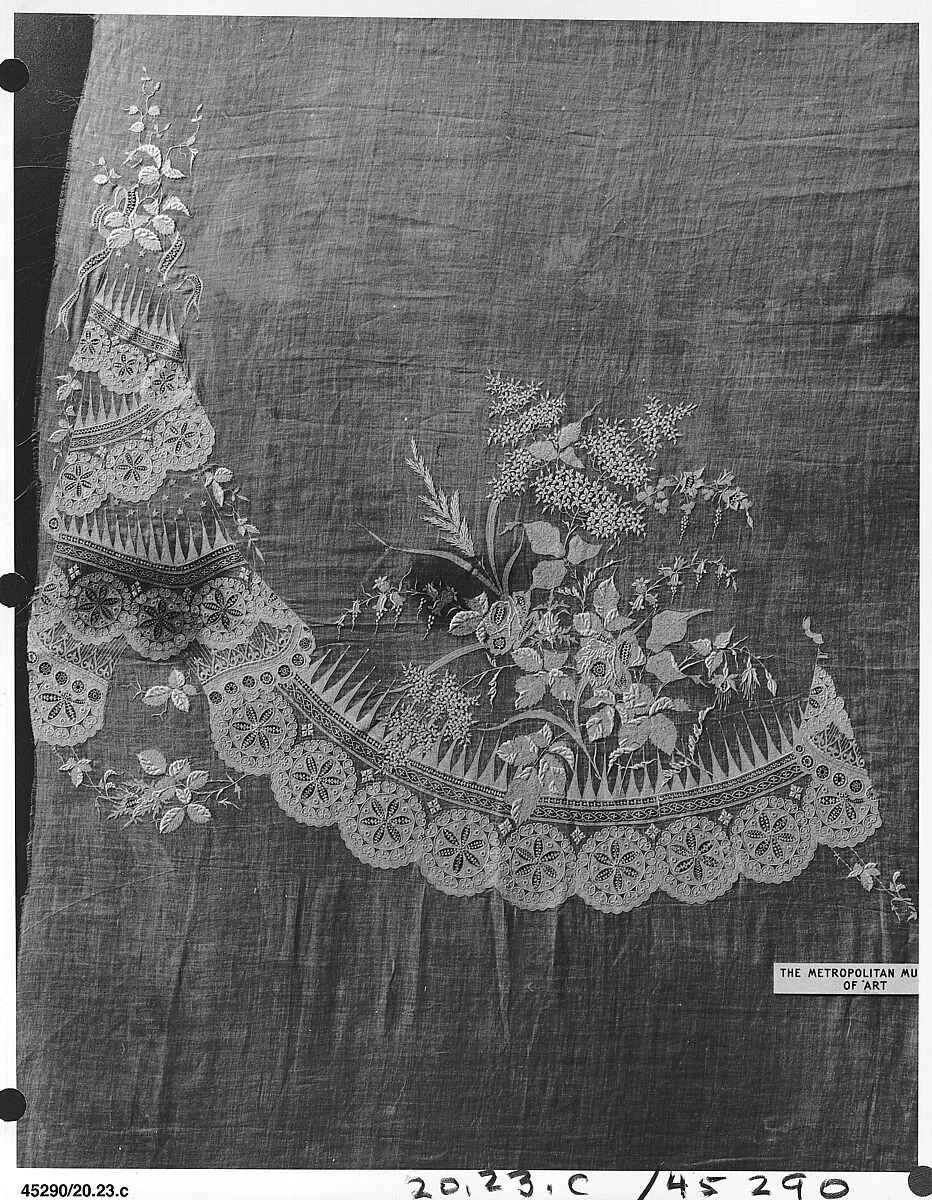 Panel for a skirt — Unknown