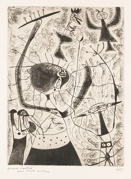 The Three Sisters — Joan Miró