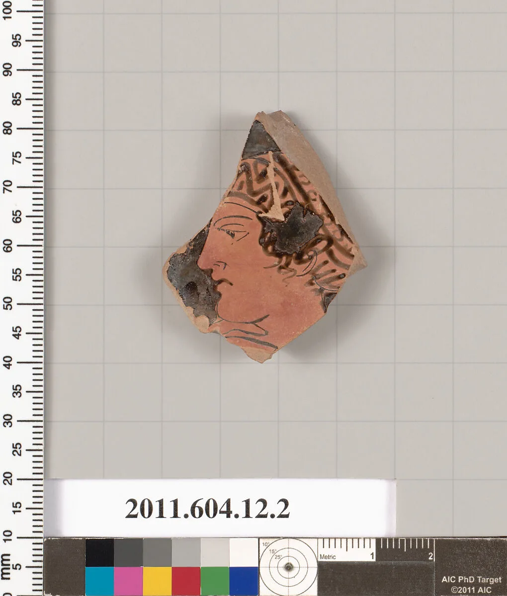 Terracotta fragment of a krater (deep bowl) — Tarporley Painter