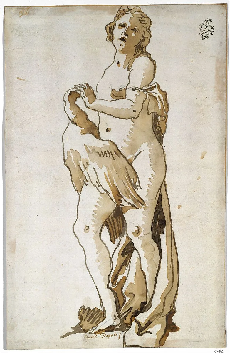 Leda — Giovanni Domenico Tiepolo