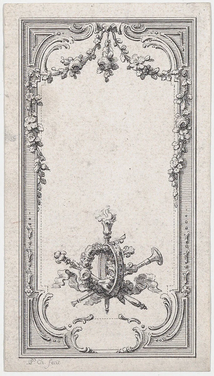 Frontispiece, from Bussy-Rabutin's 'Histoire amoureuse des Gaules' — Pierre Philippe Choffard
