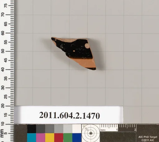 Terracotta fragment of a skyphos (deep drinking cup)