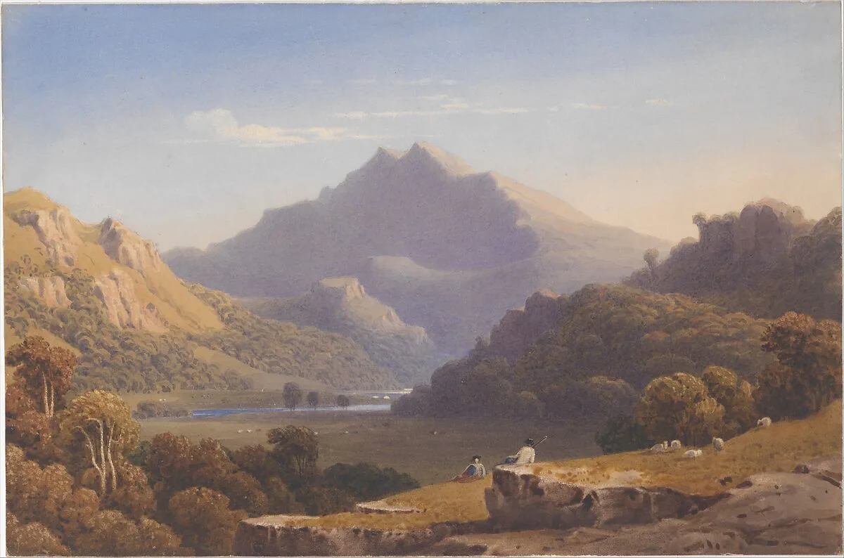 Snowdon from Llyn Nantlle, North Wales — George Fennel Robson