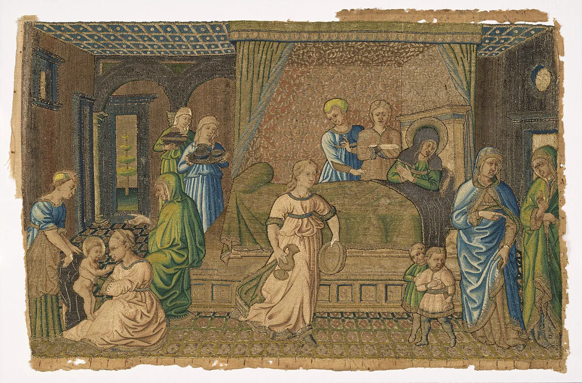 The Birth of John the Baptist — Benozzo Gozzoli (Benozzo di Lese di Sandro)