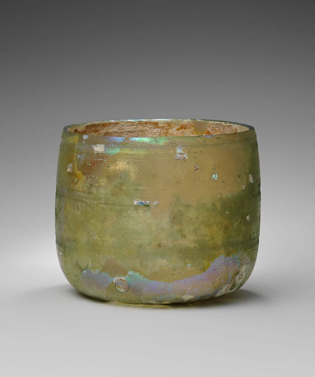 Glass cup — Unknown