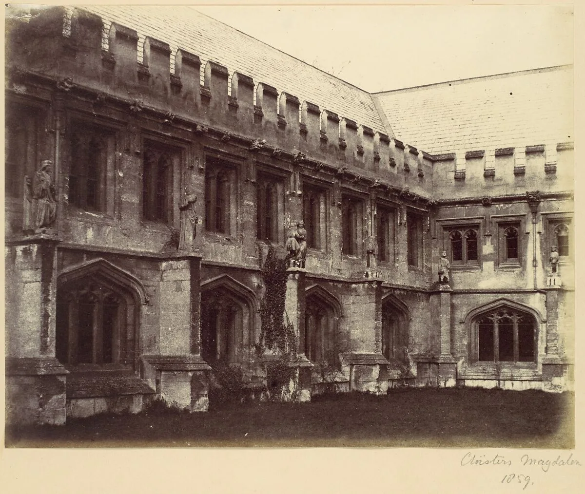 Cloisters, Magdalen — Alfred Capel Cure