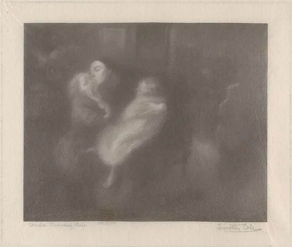 La Maternité (Maternity) — Timothy Cole|Eugène Carrière