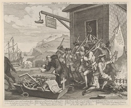 The Invasion, Plate 1: France