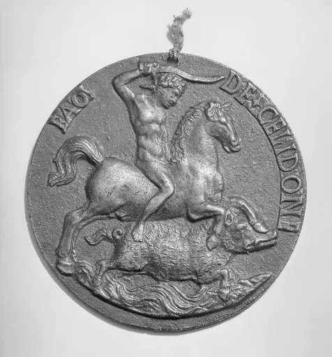 Meleager slaying the Calydonian boar