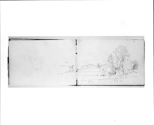 Landscape with Trees (from Sketchbook VII)