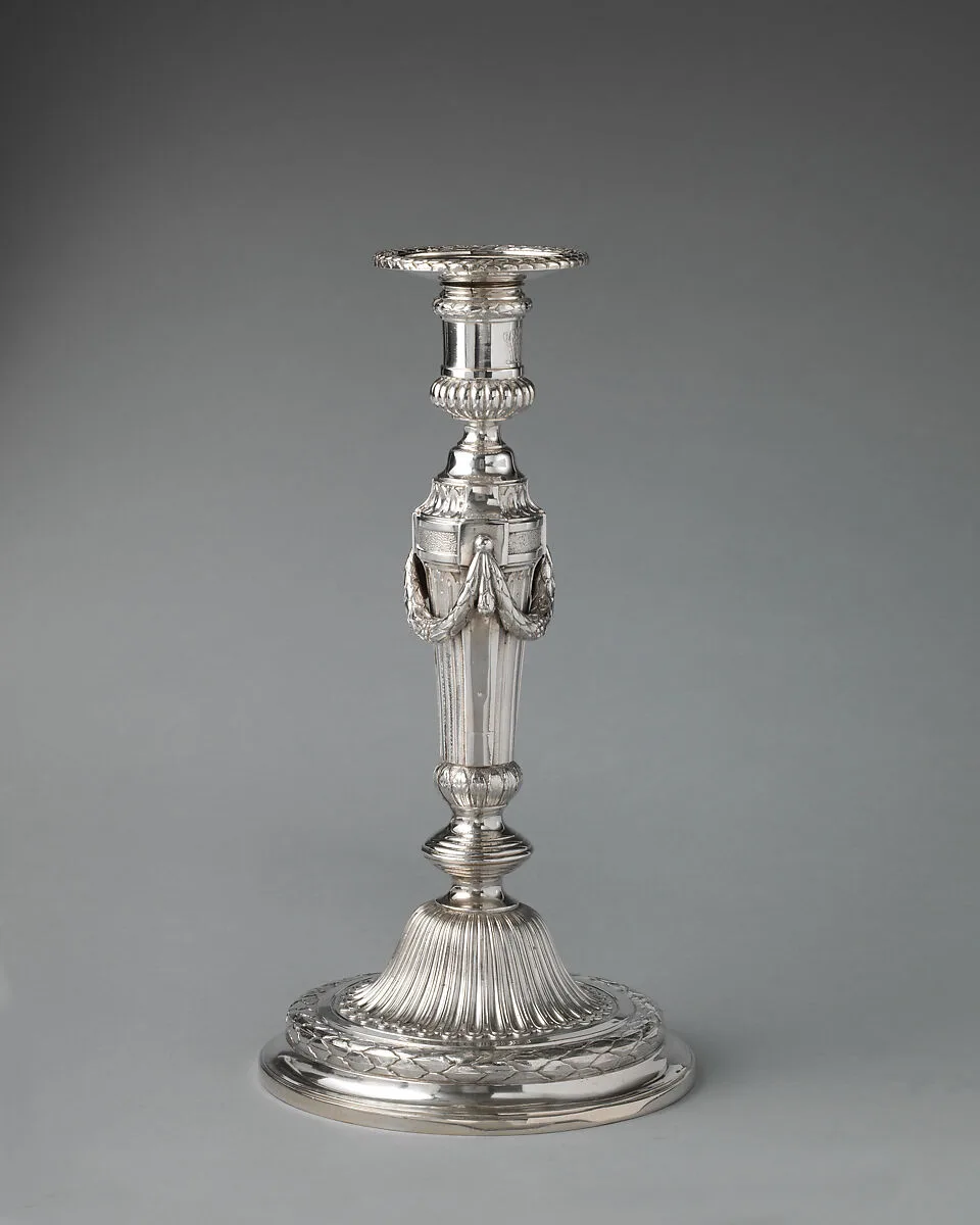 Candlestick (one of a set of eight) — John Romer