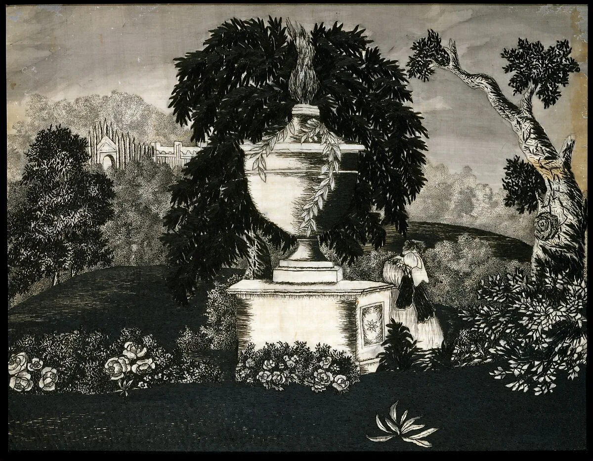 Needlework picture — Unknown